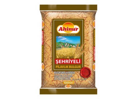 Ahinur Şehriyeli Pilavlık  Bulgur 1 Kg