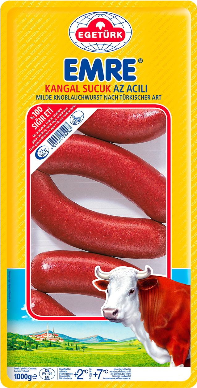 Egeturk Emre Kangal Sucuk 1 Kg