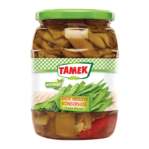 Tamek Taze Fasulye Konservesi 680 Gr