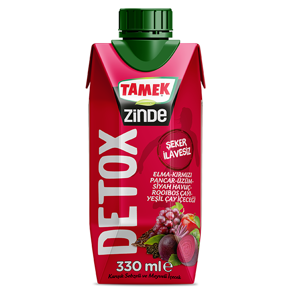 Tamek Zinde Detox Kırmızı 330 ml