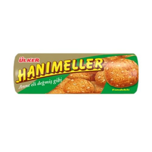 ÜLKER HANIMELLER KAVR.FINDIKLI KURABİYE 82GR