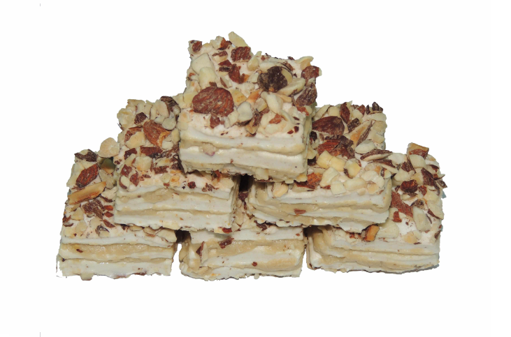 Coated Almonds Sesame Baklava Turkish Delight